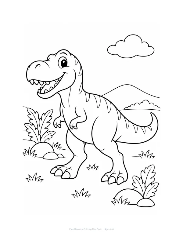 Happy T-Rex